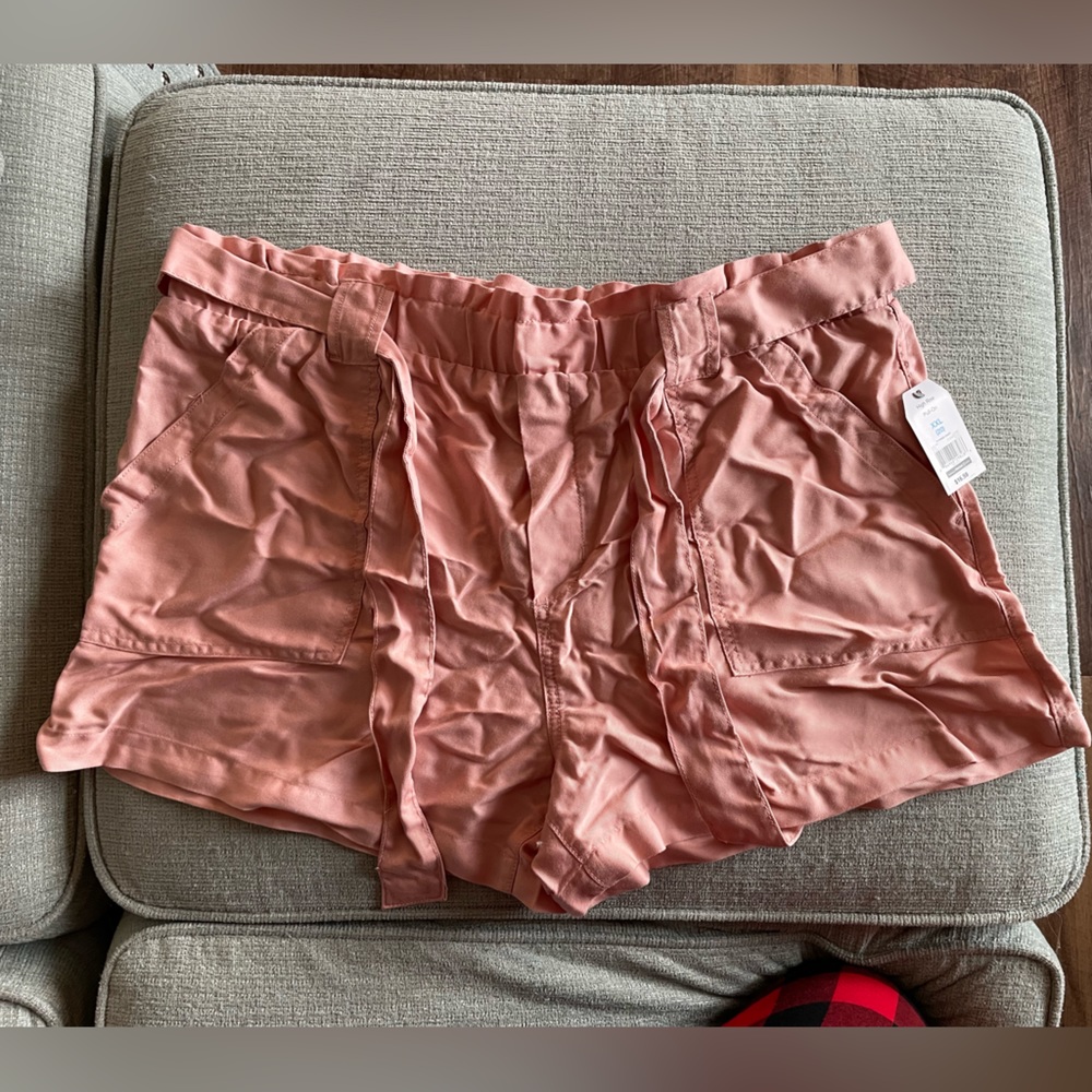 Time & Tru High Rise Shorts